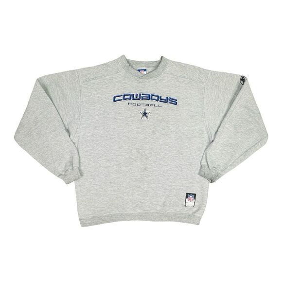 Vintage Y2K NFL Team Apparel / Reebok Dallas Cowboys Crew Neck Sweatshirt - Picture 1 of 9